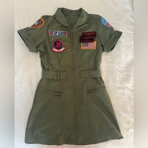 Topgun Halloween Costume Dress